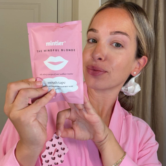 🍒 THE MINDFUL BLONDE X MINTIER MOUTH TAPE