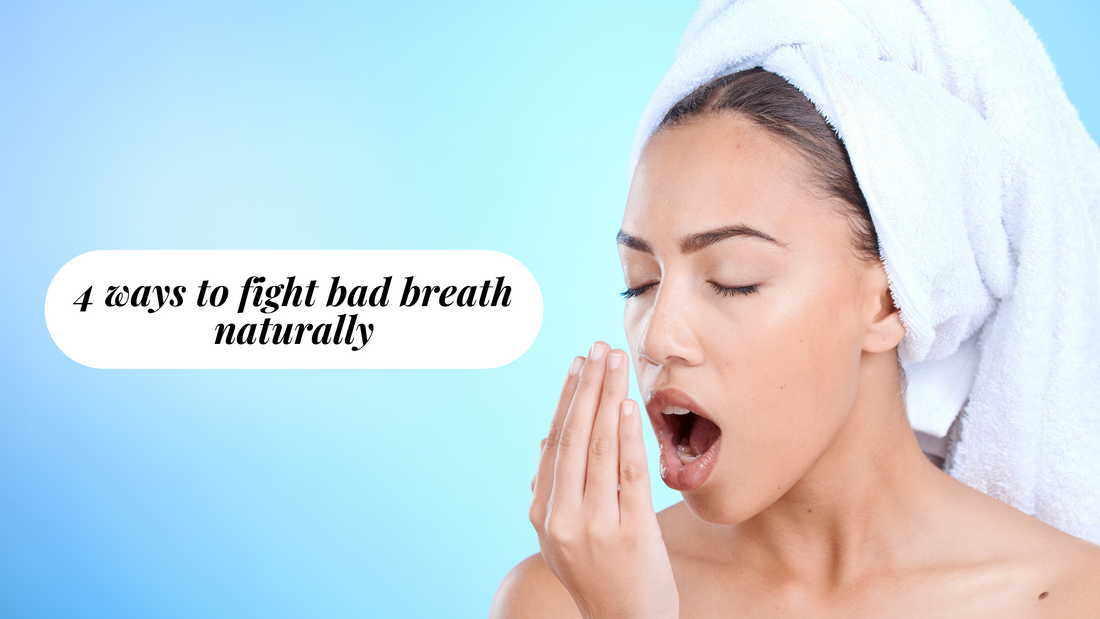 4 ways to fight bad breath naturally