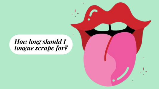 No. 1 Question: "How long should I tongue scrape for?"