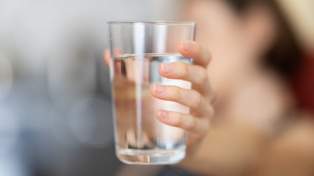 A glass of water can go off over night and here's why