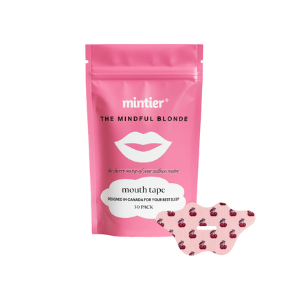 🍒 THE MINDFUL BLONDE X MINTIER MOUTH TAPE