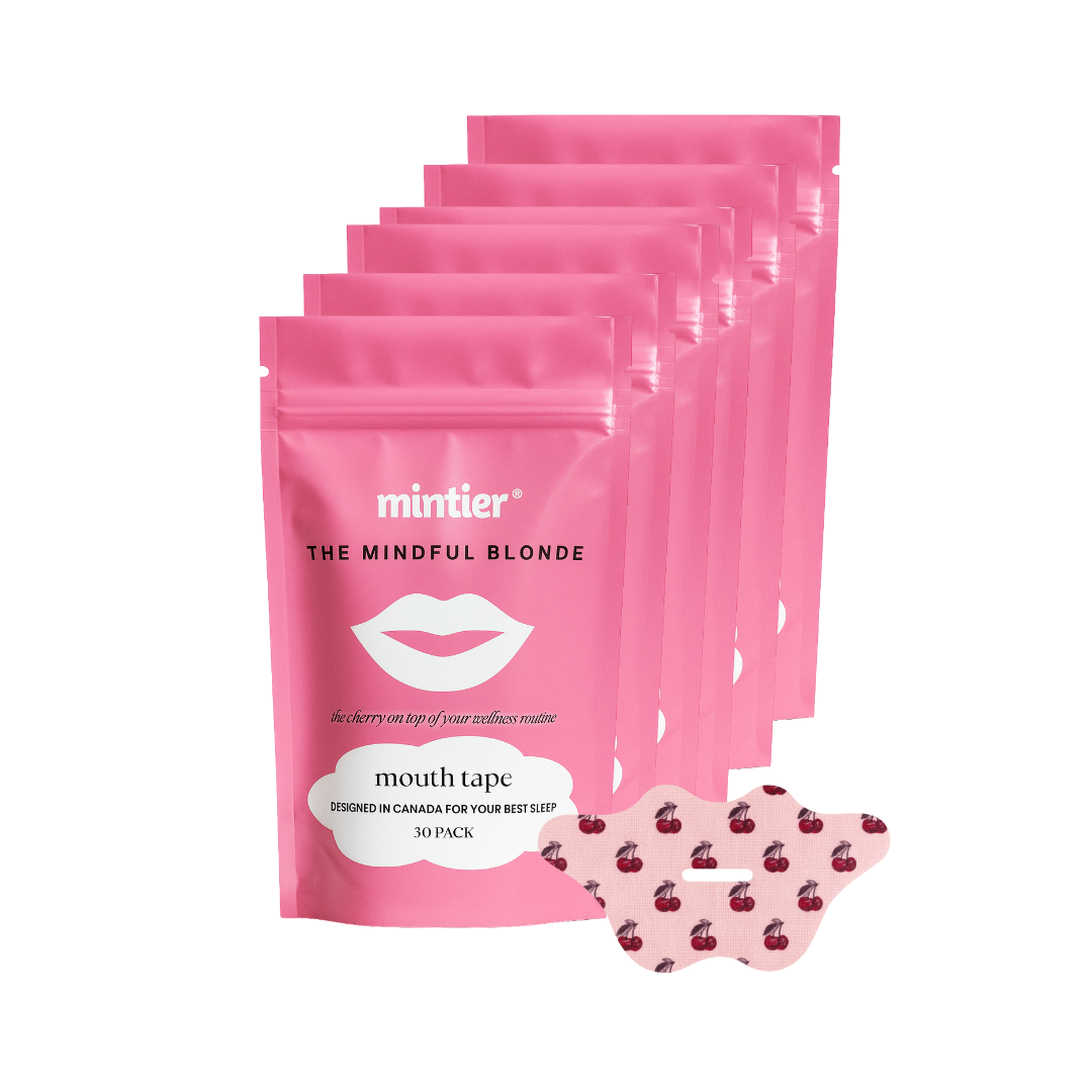 🍒 THE MINDFUL BLONDE X MINTIER MOUTH TAPE