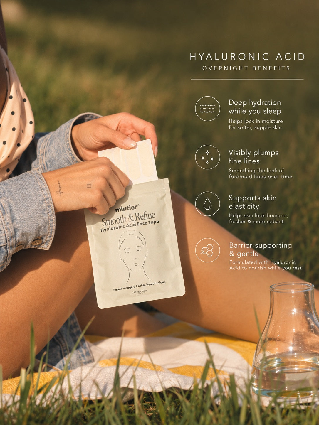 HYALURONIC SMOOTH & REFINE FACE TAPE